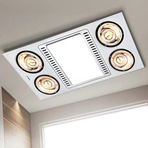 Wall Lamp IKVVT Yuba Exhaust Fan Lighting Integrated Ceiling Household Light Bulb Bathroom Toilet Heater