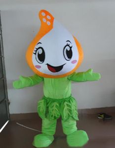 Stage Performance Green Mascot Costume Halloween Christmas Fancy Party Cartoon Character Outfit Suit Adult Women Men Dress Carnival Unisex Adults