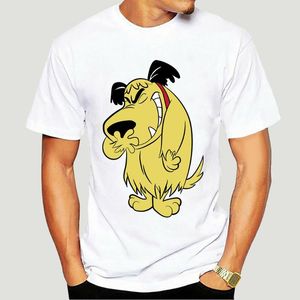 T-shirts masculins kawaii riant Muttley T-shirt Wacky Races Dick Dastard Cartoon Dog Mu5935X