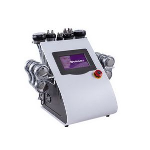 40k Ultrasonic Cavitation Radio Frequency Machine Vacuum RF 6 Pads EMS Micro Current Body Slimming