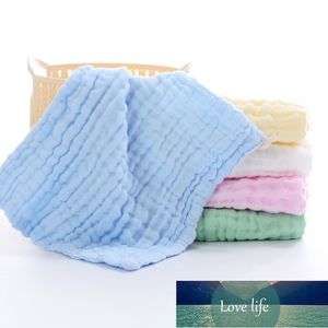 Muślin 6 warstw bawełna miękkie ręczniki dla niemowląt Twarzy ręcznik chusteczka kąpielowa karmienia twarzy Washcloth wytrzeć ręczniki ręczniki ręczniki