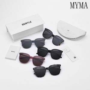 Óculos de sol redondos de designer de marca coreana de luxo para mulheres, óculos de sol de acetato, clássicos, retrô, ao ar livre, óculos de sol Gafas Myma