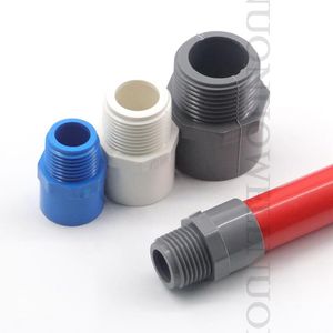 Watering Equipments quot x20mm To quot x110mm Male Thread PVC Pipe Connectors Garden Irrigation Water Supply Tube Joint Adapter Fittings