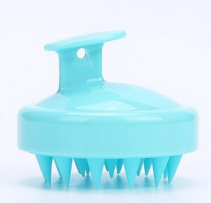 Forniture per toilette da bagno Spazzola per shampoo per capelli Cura del cuoio capelluto Massaggiatore in silicone morbido Pettine per capelli bagnato e asciutto per donne Uomini Animali domestici