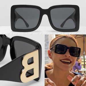 Women Designer Sunglasses 4312 Square Plate Frame Big Double b Letter Legs Simple Fashion Styletop High Quality Good Sale Uv400 Sun Glasses