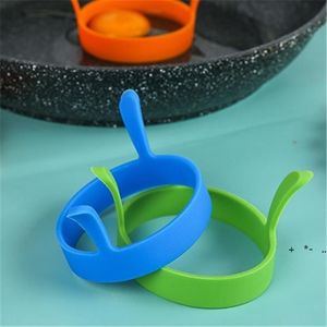 Silikon Runde Spiegelei Pfannkuchen Ring Omelett Ei Form zum Kochen Frühstück Form Nonstick Küchenzubehör RRF13576