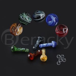 DHL!!! Beracky Terp Slurper Glass Marbles 20mmOD Smoking Accessories Sets Pearls Pills For Slurpers Quartz Banger Nails Water Bongs Rigs Pipes