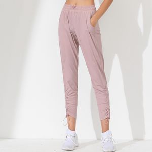 Tayt Kadın Giyim Yoga Pantolon Fitness Spor Açık Mekan Çalışan Elastik Hızlı Kuru Kalça Nefes Alabaç Pantolon