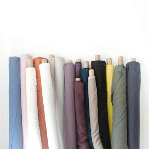 Zestawy pościeli 100% pościel len niestandardowy obrus sofa kurtyna domowa tekstylna miękkie DIY ręcznie robione pokrycie wygodna tkanina