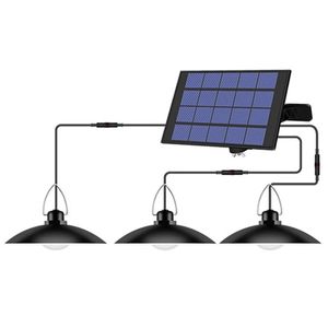 1/2/3/4 Head Solar Pendant Lampor Lampa i / Utomhus IP65 Vattentät varmt / vitt ljus