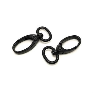 Metall Swivel Trigger Hummer Clasp Snap Hook Key Chain Ring Dog Collar Buckle DIY Outdoor Ryggsäck Bag Parts