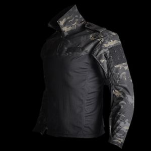 Tactical Military Equipamento Combate Camiseta Camuflagem Multicam Negro Homens Mulheres CS Ir Roupas Typhon Men's Jackets