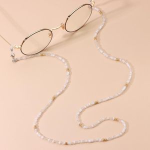 Солнцезащитные очки Frames Boho Прозрачные Красочные Семенные Очки Для Женщин Маска Лицо Держатель Eyeglass Ремешок Шнур