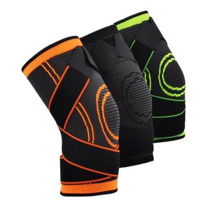 Suporte protetor Kneecap Knee Pads Pressurizada cinta elástica correndo Basketball Volleyball Breathable Protect Protect cotovel