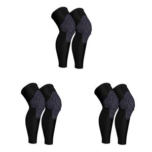 Paar Sport Knie Pads Hosenträger Kompression Bein Hülse Anti-Kollision Für Basketball Volleyball Fußball Outdoor Sp Ellenbogen