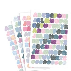 Hediye Wrap 1 ADET Kore Renk İngilizce Alfabe Oyunu Sticker Yaratıcı Renkli Bağlayıcılar Dekorasyon Dergisi DIY Okul Malzemeleri Kawaii Kırtasiye