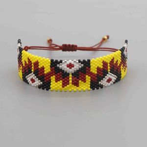 Go2Boho Miyuki Evil Bilezikler Kadınlar Için Takı Şanslı Türk Göz Bilezik 2021 Best Friends Hediye Mücevherat Trendy Pulsera