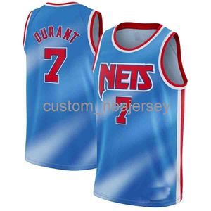 Maglia Swingman uomo donna gioventù Kevin Durant blu 2020-21 cucita con nome personalizzato qualsiasi numero