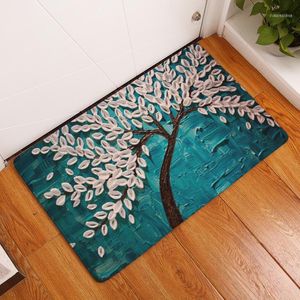 Carpets Home Fashion Printing Door Mat Kitchen Bathroom Non-slip Water Uptake Strip Carpet Office Bedroom Decoration Floor Rug1