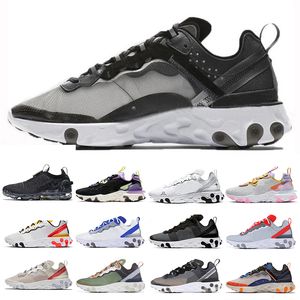 2021 Running Shoes Original Undercover Breathable mesh yarn Women Mens Free ship Size US React Element