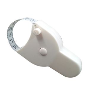 Accurate Slim Fitness Caliper Measuring Body Waist Tape Measurer 60inch 150cm Fat Loss Measure Retractable Ruler