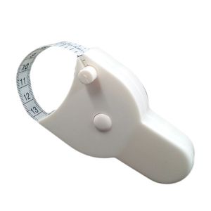 Calibro fitness sottile e preciso, misuratore di nastro per la vita del corpo, misuratore di perdita di grasso da 60 pollici, 150 cm, righello retrattile