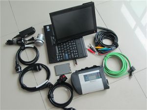 mb star sd connect c4 diagnose tool 320gb hdd full set soft-ware with laptop x200t touch screen ready to use