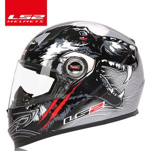 LS2ピエロフルフェイスオートバイヘルメットLS2 FF358モトクロスレーシングマン女性CASCO MOTO CASQUE ECE承認済み