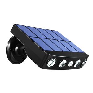 Outdoor Motion Sensor Solar Lamp Waterproof Garden LED Spotlights Wall Light