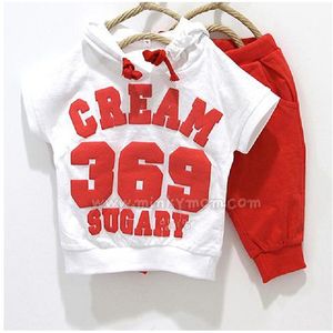 Digital 369 Baby Boys Clothes Sets 2 3 4 years White Kids Sport Suit Pants Children Tracksuits Thin Summer Clothing Suit for boy 210413