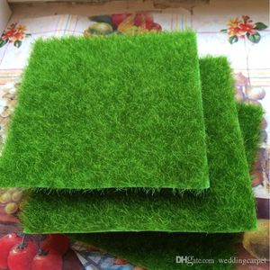 Artificial Grass Lawn cm Wróżka Garden Miniaturowy Gnome Moss Terrarium Decor Wystrój Żywica Bonsai Dom Dla DIY Zakka Dekoracyjne Kwiaty