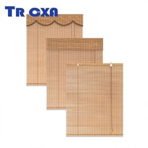 Natural Classic Bamboo Blinds Good Light Filtering Window Door Curtains 210722