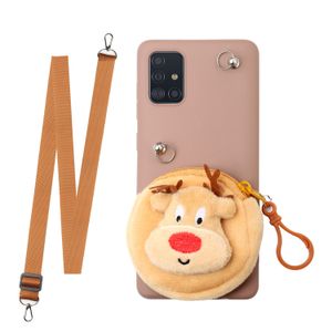 LOVECOM Cute Christmas Bag Phone Case For Xiaomi Mi 11 Ultra 11 Lite POCO X3 Pro Redmi Note 10 9 Pro 10S 9S 8 Soft Back Cover