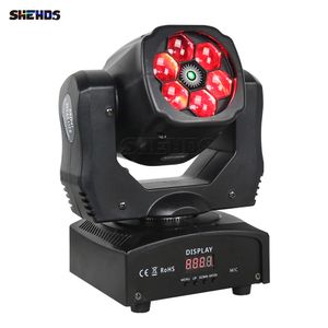 Moving Head Lichter Hochwertige 6X15W Laserstrahl RGBW Unterstützung Mehrere DMX Modi Für DJ Club Patry KTV Konzert