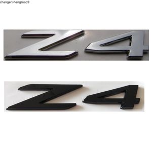 Wholesale bmw e85 for sale - Group buy Chrome Black Letters Word Z Car Trunk Number Badge Emblem BMW E89 E86 E85 Z4 Emblems Sticker