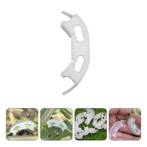 Altre forniture da giardino 100 pezzi Clip di supporto per vite vegetale Morsetto per supporto in plastica per piegatrici per piante