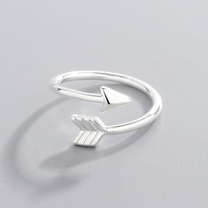 Cute Arrows Open Ring Women Simple Style Arrow Finger Rings Gift for Love Girlfriend Fashion Jewelry Accessories