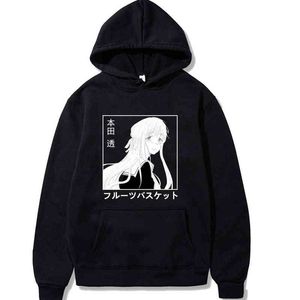 Anime Frutas Cesta Hoodies Homens Mulheres Manga Longa Tohru Honda Suéter Kawaii Roupas H1227