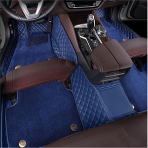 Specialized in the production audi A3 A4 A5 A6 A7 A8 mat high quality car up and down two layers of leather blanket material tasteless non-toxic
