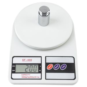 2021 Ny 10kg / 1g Digital Kök Mat Diet Postskala Elektronisk Vikt Balans Viktmått Verktyg Pounds Gram Ounces KG