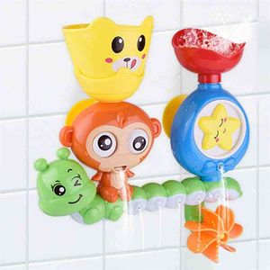 Baby Kids Bath Bath Brinquedo Supção Taça Jogos de Água S Sala de Crianças Chuveiro Child Birthday presentes 210712