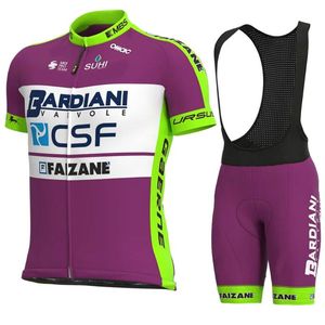 Maglia da ciclismo Set 2021 Team Bardiani Csf Tuta da bicicletta manica corta Abbigliamento MTB Ropa Ciclismo Maillot Abbigliamento da bici Set da corsa