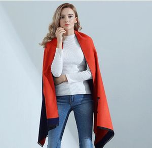 Women celebrity Shawls Jacquard letters female fashion brand wool classic design Soft Multifunction Cover blanket Decorative tapestry cashmere ins warm scarf