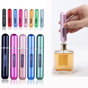 Cosmetic spray bottle sub-fillable portable 6ml perfume alcohol liquid carry-on empty
