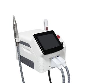 2 em 1 portátil Picossegundo a laser Picolaser Remoção de tatuagem Remoção de acne DPL IPL Máquina