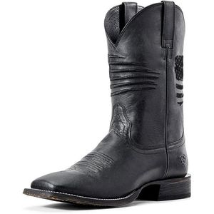 Novas Botas Masculinas Sapatos Moda Tendência Rua Bonito Feito à Mão Cor Sólida PU Bordado Bico Quadrado Clássico Botas de Cowboy Ocidental 7KG424