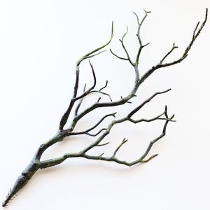 Decorative Flowers Wreaths Fake Foliage Small Twigs Natural PVC Manzanita Dried Artificial Plant Tree Branches For Wedding Decor LX7131