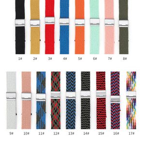 Adjustable Braided Strap For Apple Watchband 38/40mm iWatch band 42/44mm sport bracelet watch series 6 5 4 3 se