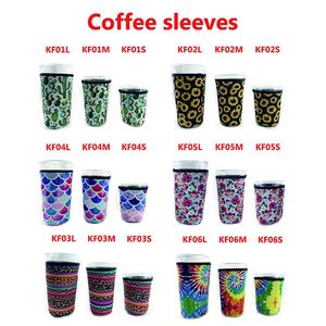 32oz 24oz 16oz Coffee Sleeve Neopren-Isoliertasche für kalte Getränke