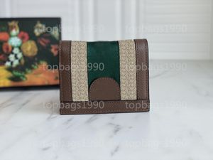 Холщовый кошелек, женский дизайнерский роскошный кожаный кошелек высокого качества, женский длинный классический кошелек с коробкой-картой